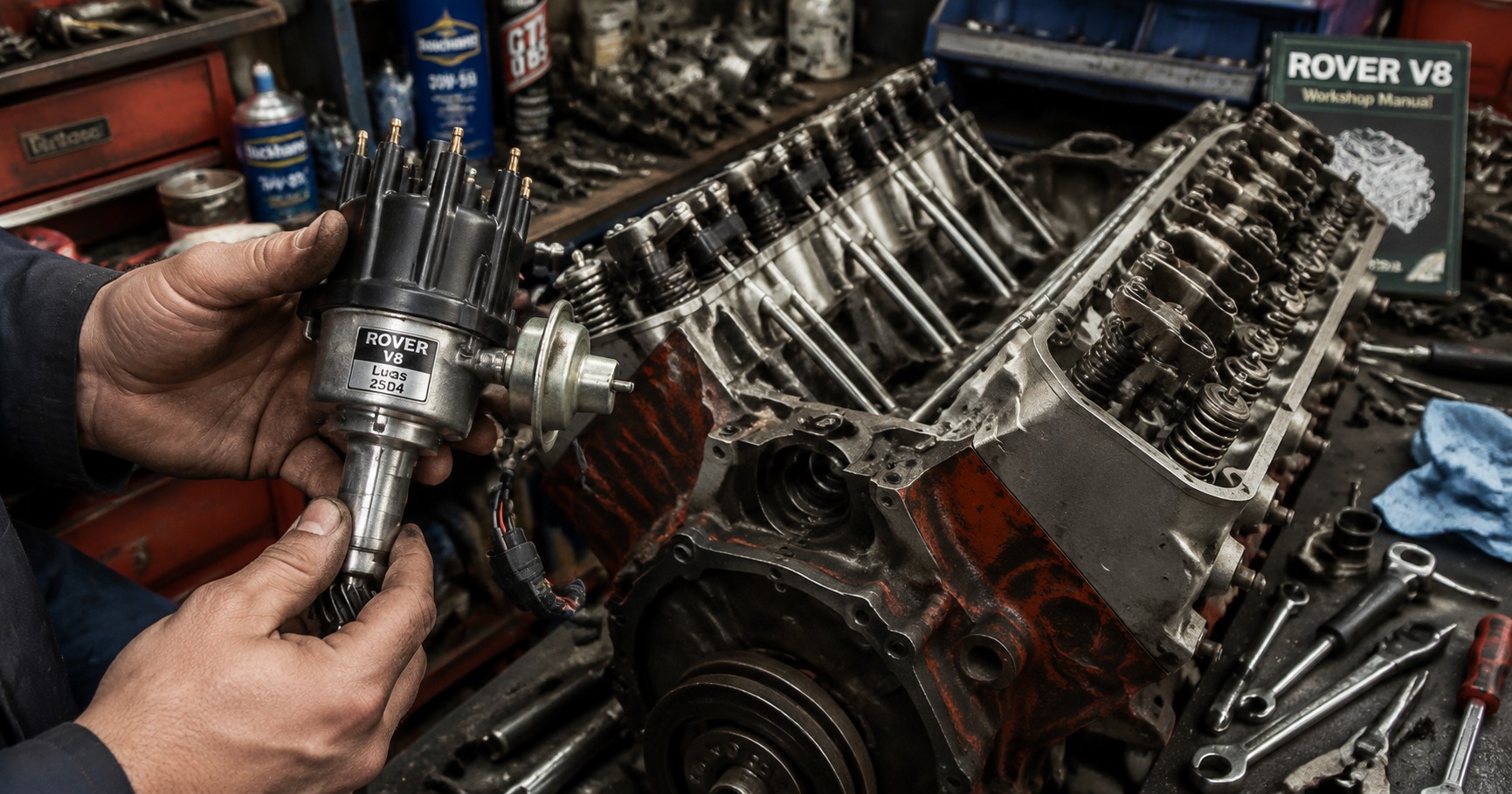 Rover V8 Distributor: Giải Pháp Phân Phối Đánh Lửa Cho Động Cơ V8 - image 2