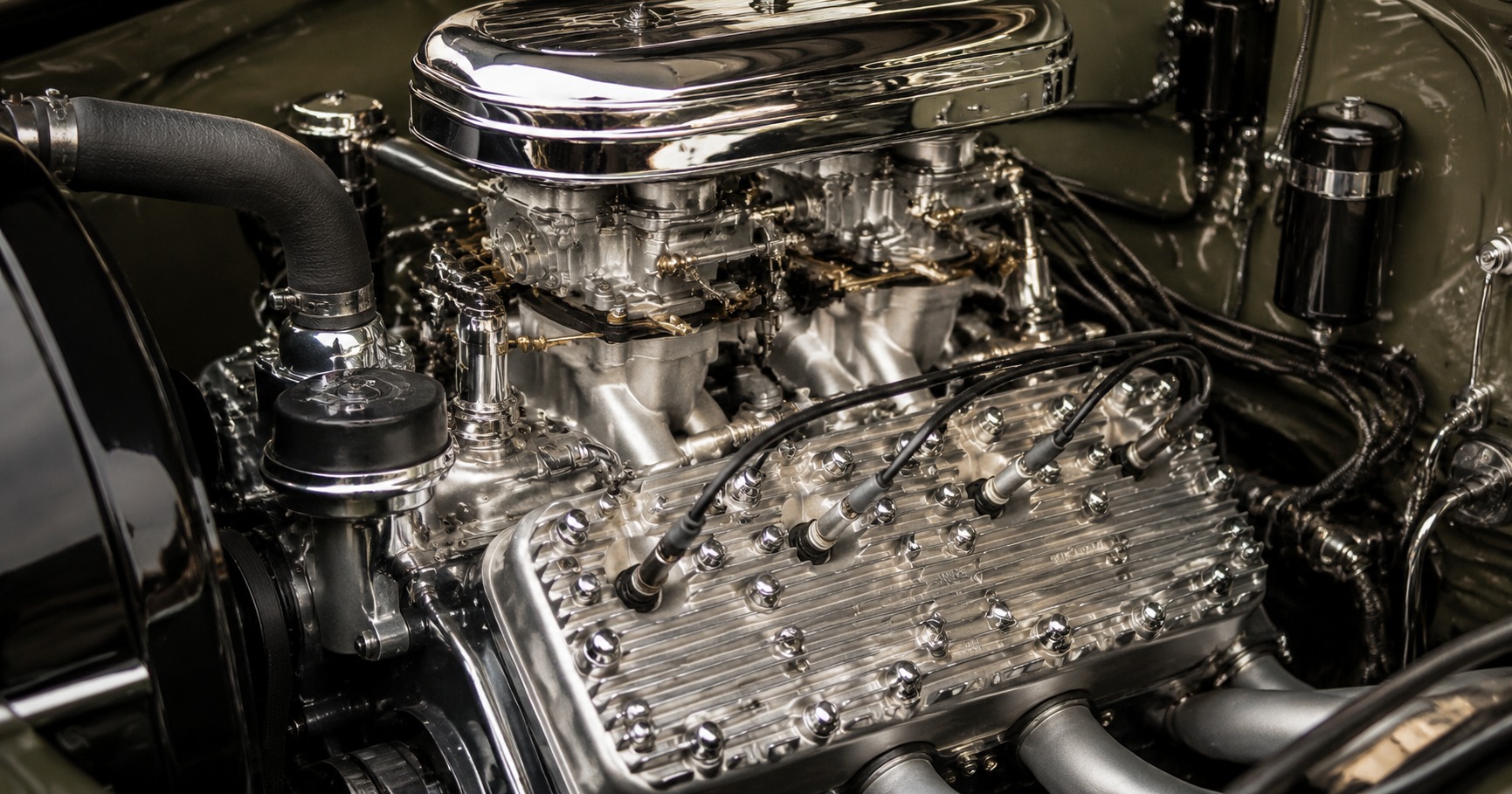 Ống Hút Flathead V8: Tối Ưu Hiệu Suất Động Cơ Cổ Điển - image 1