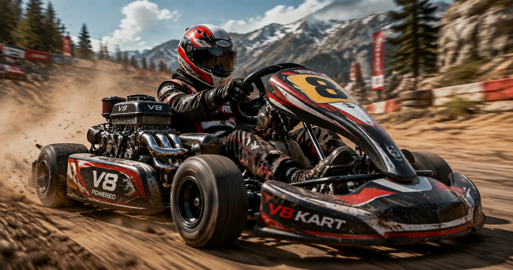 v8 go cart: Trải nghiệm đua xe địa hình đầy phấn khích - image 2 v8 go cart: Trải nghiệm đua xe địa hình đầy phấn khích - image 2