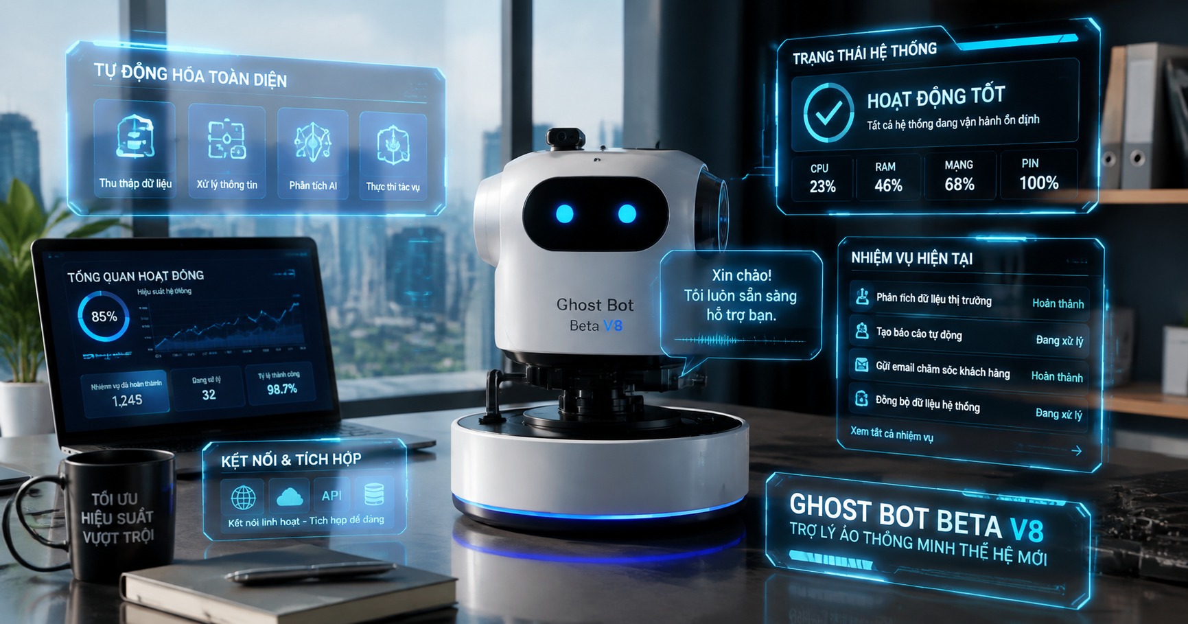 Ghost Bot Beta V8: Giải pháp tối ưu cho trải nghiệm người dùng hiện đại - image 1 Ghost Bot Beta V8: Giải pháp tối ưu cho trải nghiệm người dùng hiện đại - image 1